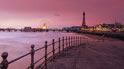 Blackpool at sunset
